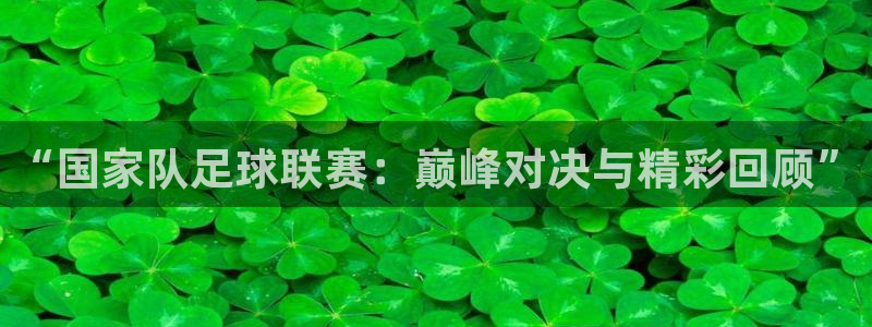“国家队足球联赛：巅峰对决与精彩回顾