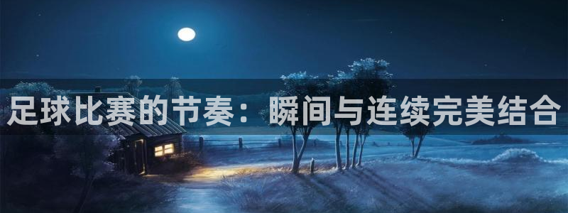 足球比赛的节奏：瞬间与连续完美结合