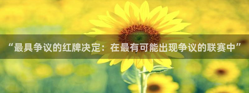 “最具争议的红牌决定：在最有可能出现争议的联赛中”